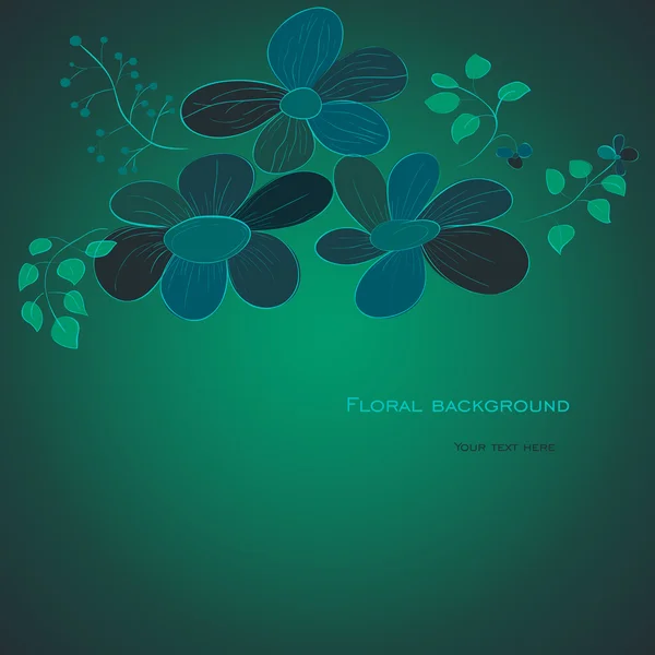 Fundo floral —  Vetores de Stock