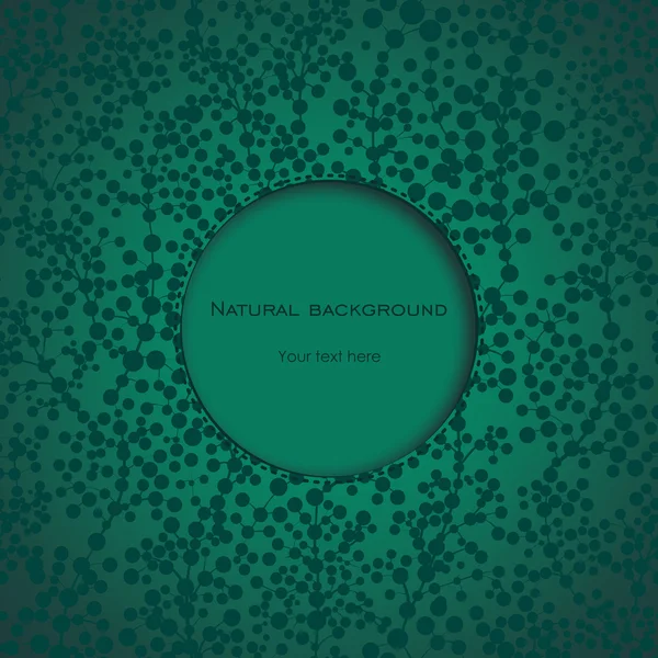 Natural background — Stock Vector