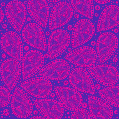 Dikişsiz desenli süsleme