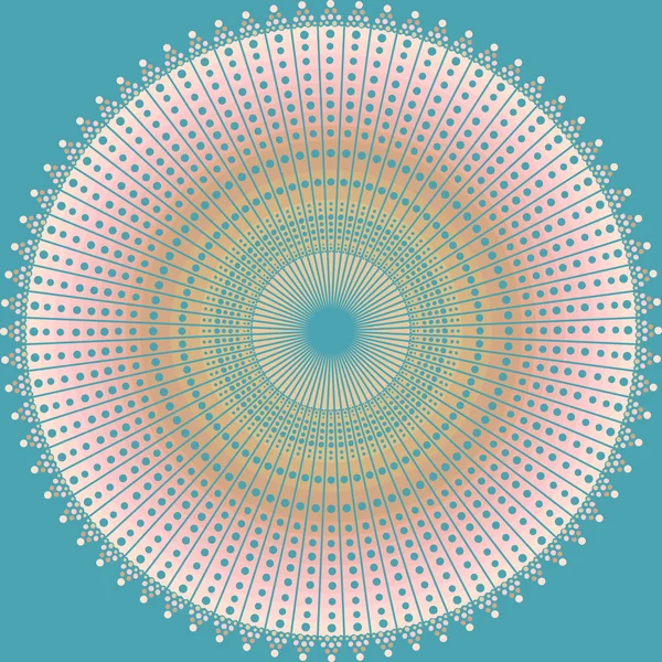 Forme ronde abstraite — Image vectorielle