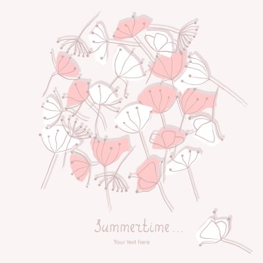 yumuşak çiçek arka plan