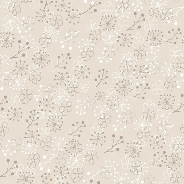 Modèle floral sans couture — Image vectorielle