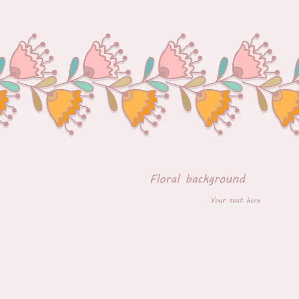 Fundo floral —  Vetores de Stock