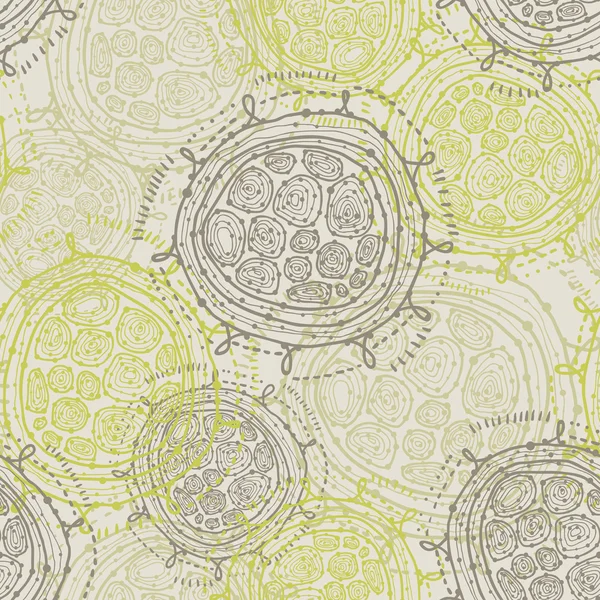 Абстрактные бесшовные круглые формы — стоковый вектор