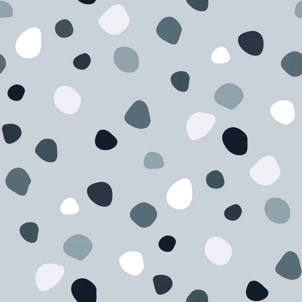 Vector Seamless Pattern Abstract Spots — Vettoriale Stock