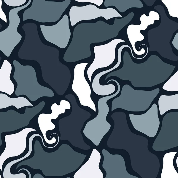 Vector Seamless Pattern Abstract Spots — Stockový vektor