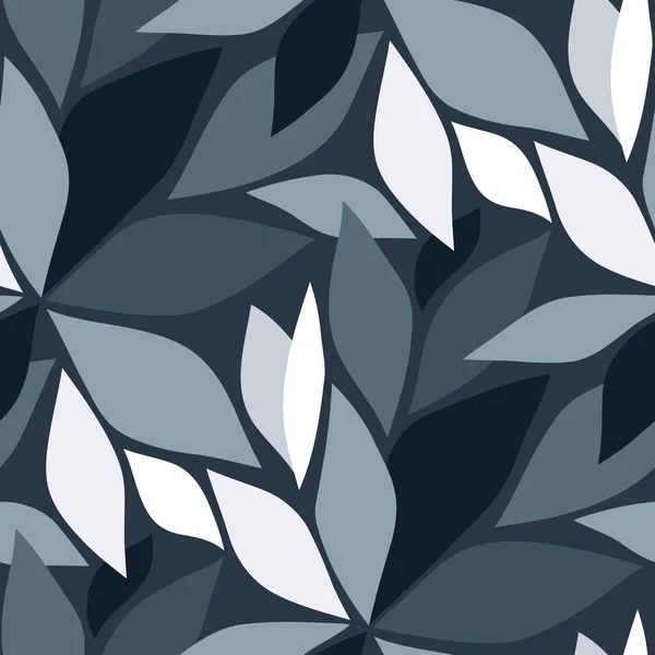 Abstract Bloemen Naadloos Patroon — Stockvector