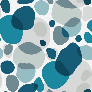 Soyut şekilli kusursuz vektör deseni