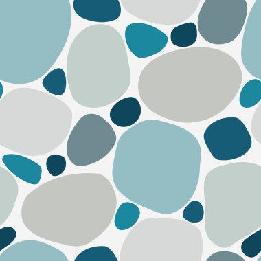 Soyut şekilli kusursuz vektör deseni