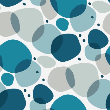 Soyut şekilli kusursuz vektör deseni