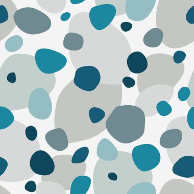 Soyut şekilli kusursuz vektör deseni