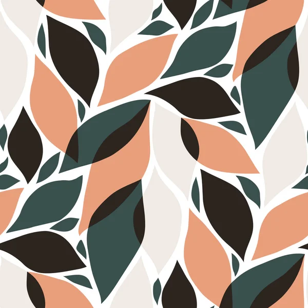 Soyut çiçek desenleri.