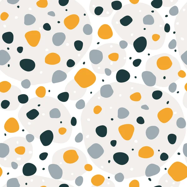 Soyut şekilli kusursuz vektör deseni