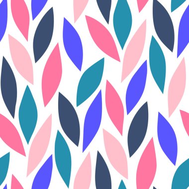 Yapraklı soyut Kusursuz Desen