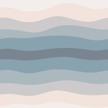 Soyut dalgalı çizgileri olan soyut ve pürüzsüz desen