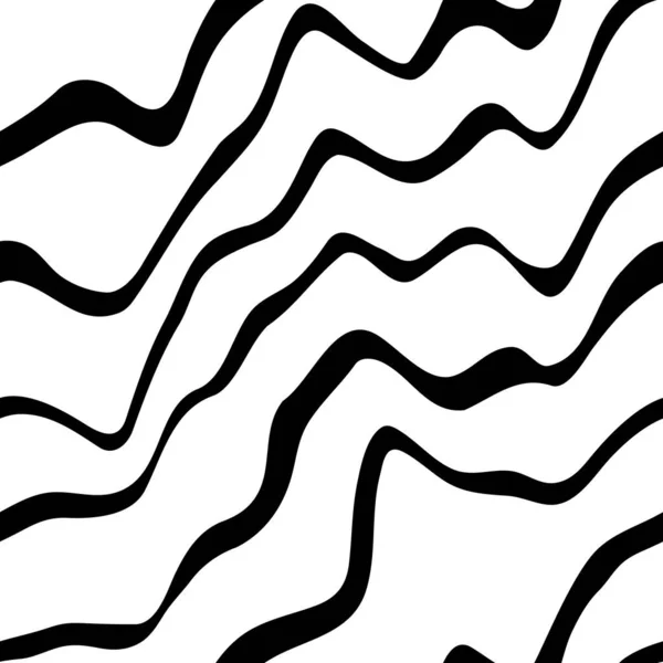 Modèle Abstrait Sans Couture Noir Blanc — Image vectorielle
