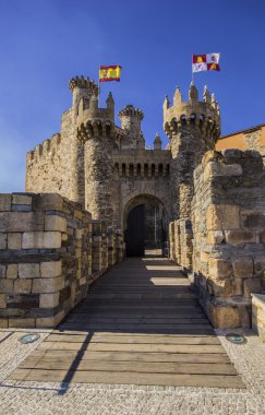 ponferrada, leon, sapin Templar Şato
