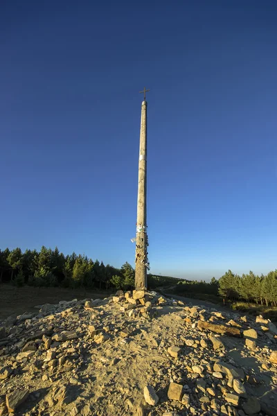 Cruz de Ferro, Foncebadon, Leon, Spagna . — Foto Stock