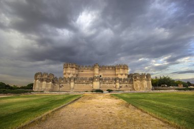 Castle of Coca, Segovia, Spain