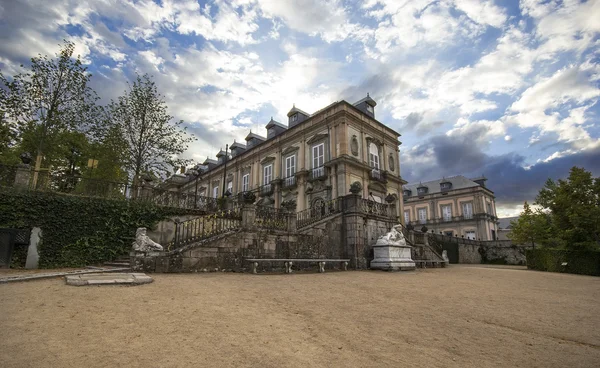 Lateral view of Palace of San Ildefonso in Segovia, Spain — Stock Photo, Image