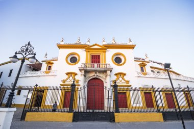 Seville (boğa güreşi arena gerçek maestranza için giriş