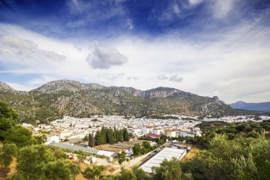 Ubrique, güzel şehir sierra de grazalema içinde yer cadi