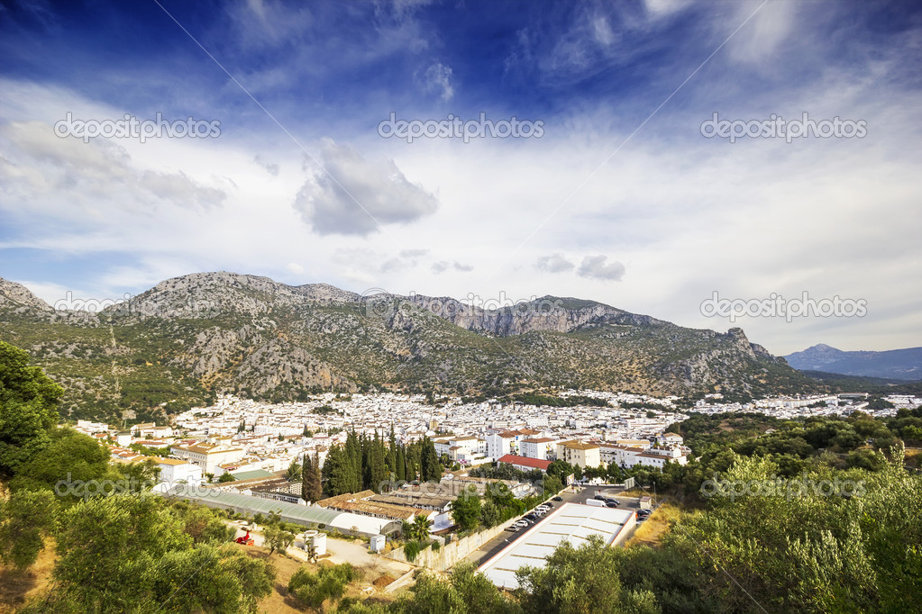 Ubrique, beautiful town located in the Sierra de Grazalema, Cadi