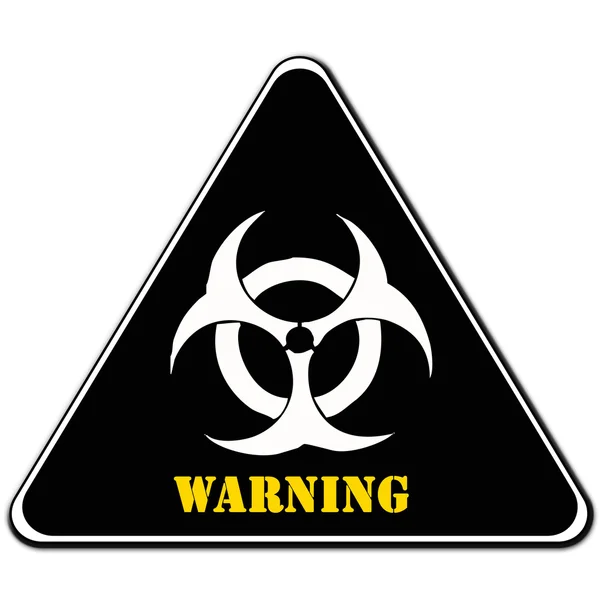 Biohazard signaal — Stockfoto