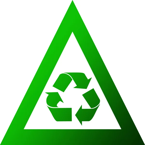 Recycling-Signal — Stockfoto