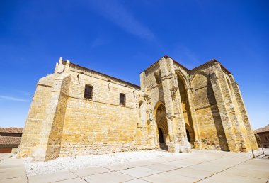 villalcazar de sirga, palencia, castill de santa maria Kilisesi