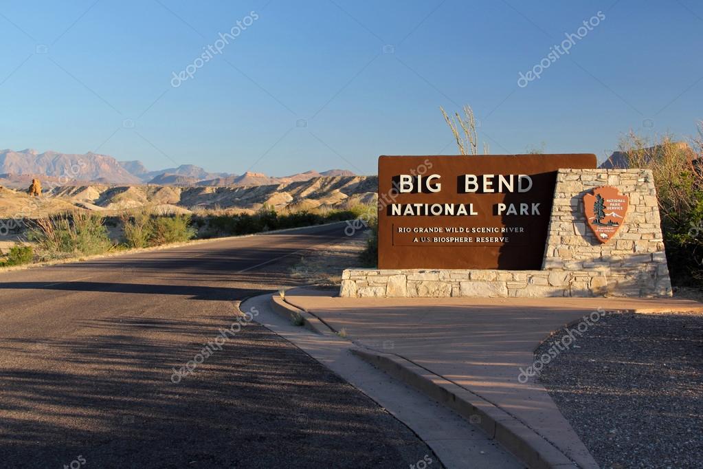 Big Bend Entrance Sign Stock Photo by ©Wilsilver77 18340423