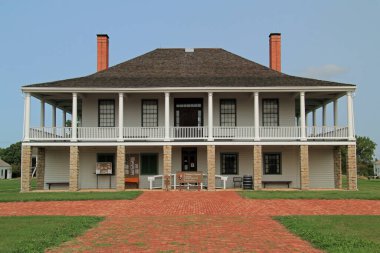 Fort SCOTT, KS 20 Eylül 19. yüzyılın ortalarında Fort Scott, 20 Eylül 2020 'de Fort Scott, KS' de Amerikan yerleşiminin sınırında Amerikan Ordusu harekatı için bir ileri karakol olarak görev yaptı.