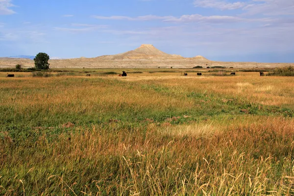 Scenic Crowheart Butte Wyoming Fue Sitio Una Gran Batalla 1866 — Foto de Stock