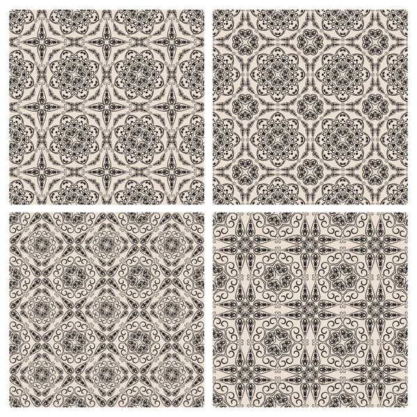 dört bej renkli duvar kağıdı deseni