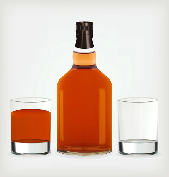 Vecteur de whisky — Image vectorielle