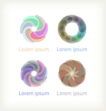 iş soyut daire simgesi.