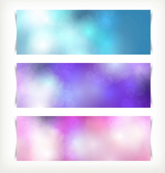 Set of Banners. Abstract Background. — Stock Photo, Image