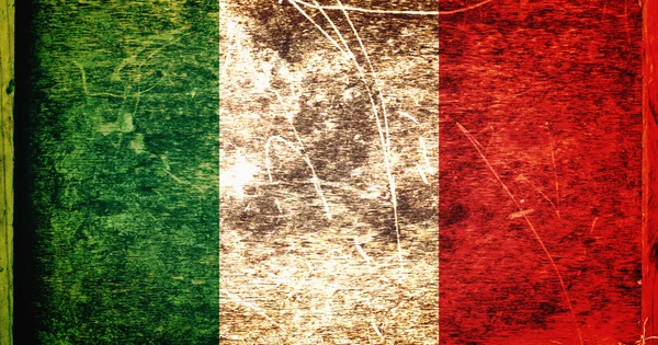 Grunge Flag of Italy — Stock Photo, Image