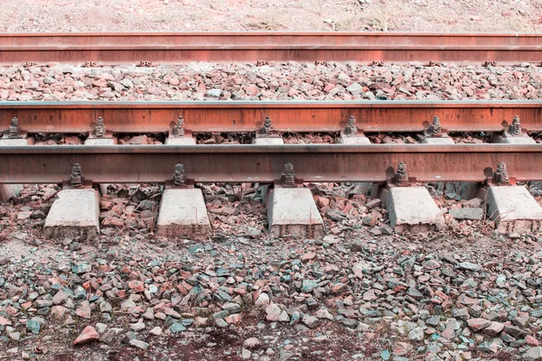 Vista de la vía férrea —  Fotos de Stock