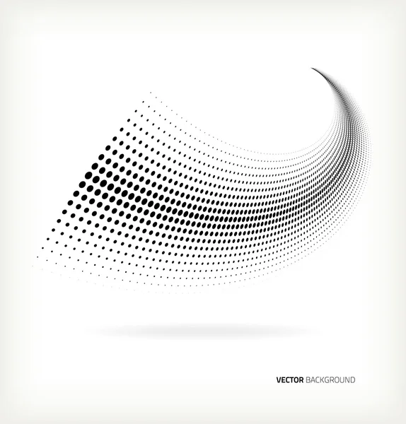 Vector halftone dots. — Stock Vector