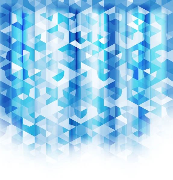 Abstract blue crystal background. — Stock Vector