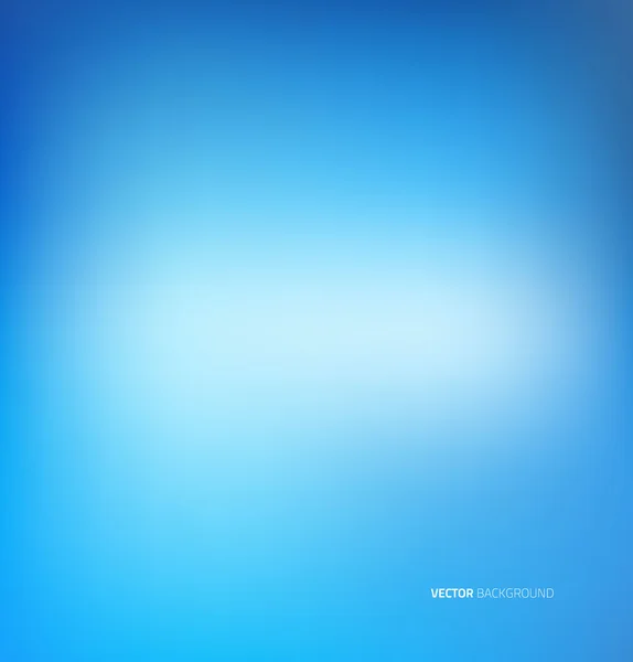 Zachte blauwe abstracte achtergrond — Stockvector