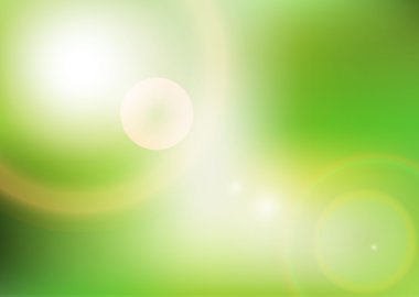 Eko arka plan ışığı ile