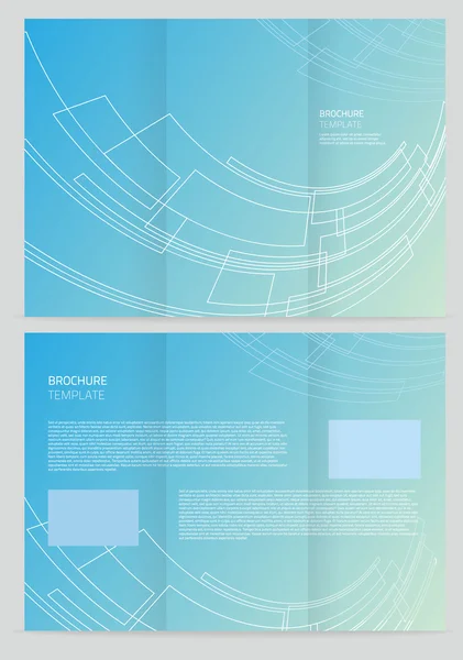 Modèle de brochure vectorielle — Image vectorielle