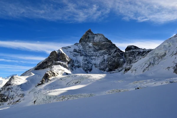 Matterhorn västra ansikte — Stockfoto