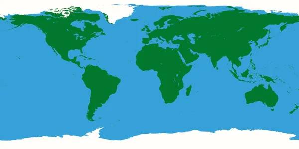 Mapa světa — Stockový vektor