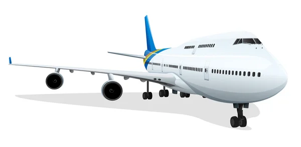 Avion de passagers — Image vectorielle