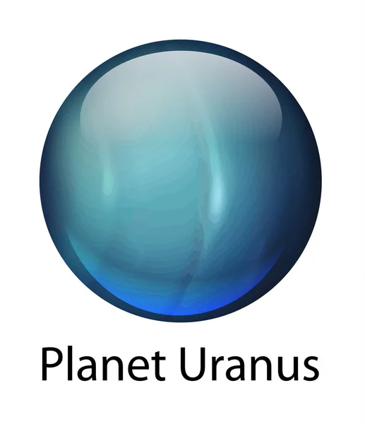 行星天王星 — 图库矢量图片