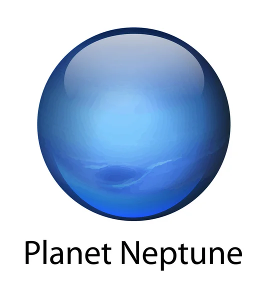 行星海王星 — 图库矢量图片