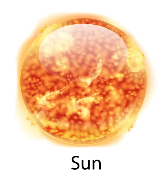 Солнце. — стоковый вектор